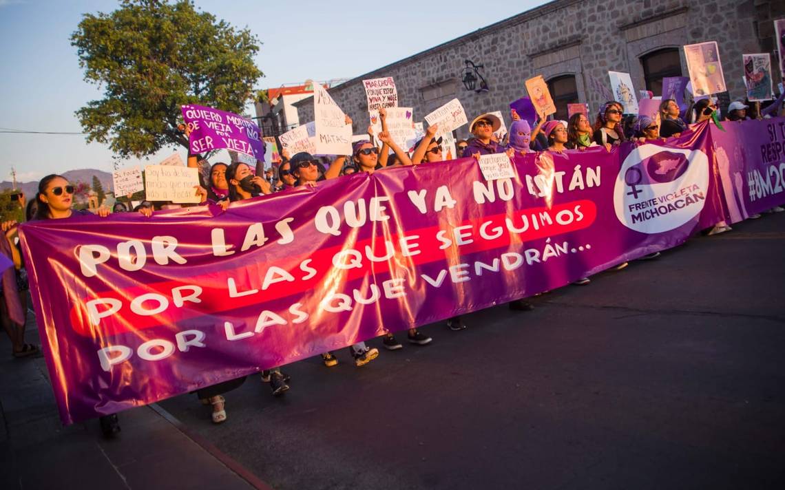 300 Mujeres Asesinadas En Administración De Bedolla Frente Violeta El Sol De Zamora 